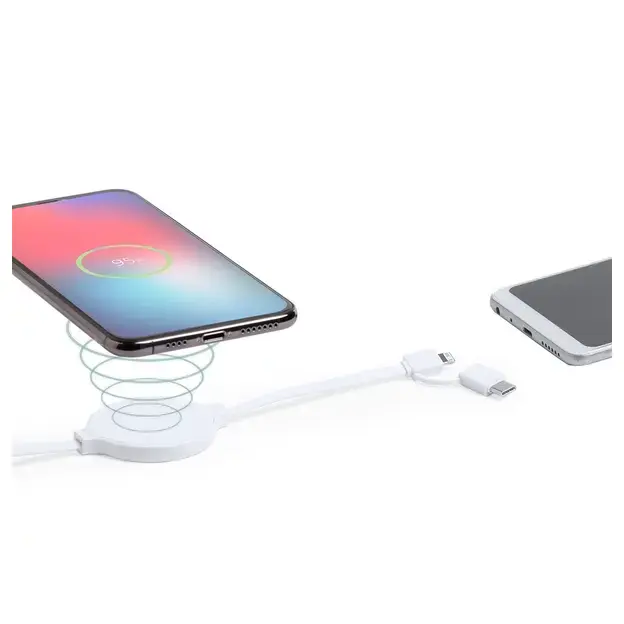 Ladegerät Pikat - weiß, Farbe: weiß personalisierte Geschenke , 4 image