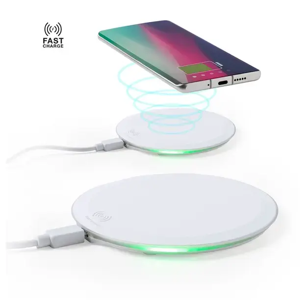 Ladegerät Lumbert - weiß, Farbe: weiß personalisierte Geschenke , 4 image