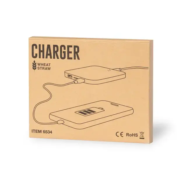 Ladegerät Riens - naturfarben, Farbe: naturfarben personalisierte Geschenke , 5 image