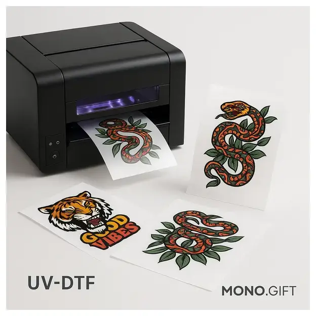UV DTF Sticker 50 x 100 cm personalisierte Geschenke , 2 image