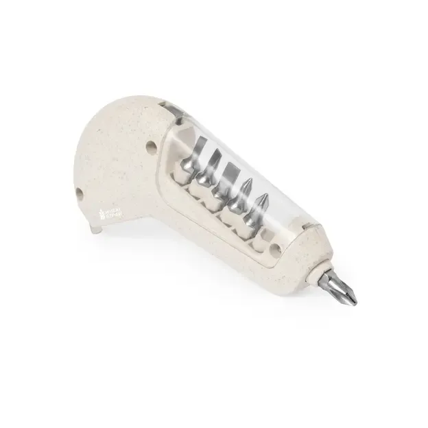 Multiwerkzeug Maßband Drankil 1m - naturfarben, Farbe: naturfarben personalisierte Geschenke 