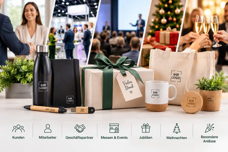 Werbegeschenke für jeden Anlass – Ideen für Unternehmen